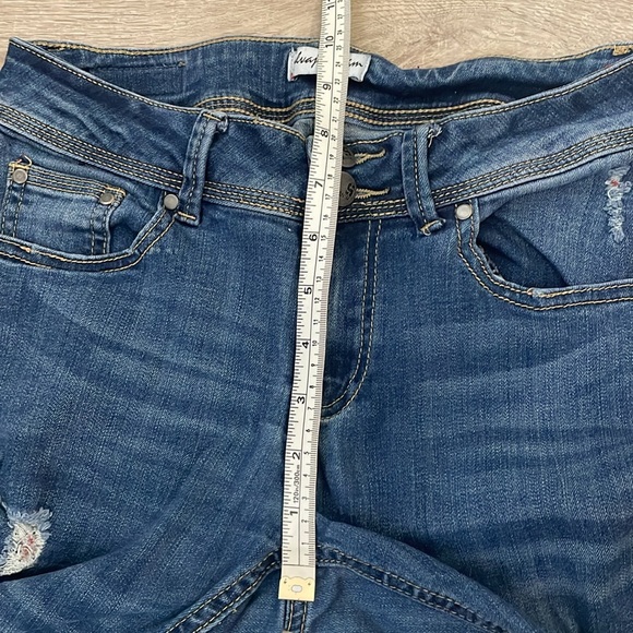 🌹 Salvaje Denim distressed jeans size 3 - Picture 4 of 6